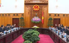 Thủ tướng Nguyễn Xuân Phúc tiếp Ngoại trưởng Nhật Bản