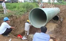 Đường ống nước sạch sông Đà vỡ lần thứ 18
