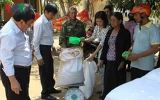 Hơn 2.000 tấn gạo cứu trợ đến với bà con Tây Nguyên