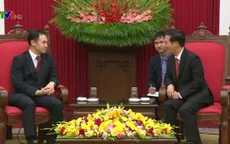 Đồng chí Võ Văn Thưởng tiếp Trưởng Ban Thanh niên Đảng Dân chủ Tự do Nhật Bản