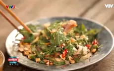 Gỏi sầu đâu - vị đắng mê hoặc thực khách đến An Giang