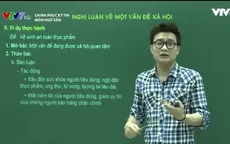 Phương pháp làm văn nghị luận một vấn đề xã hội