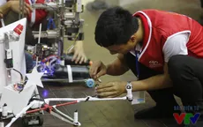 Những khó khăn phát sinh khi thử sân tại Robocon Việt Nam 2016