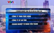 Đà Nẵng: 3 doanh nghiệp xe ben bị cảnh cáo