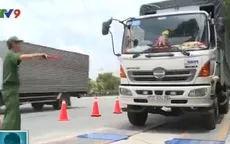 TP.HCM chặn xe quá tải từ cửa ngõ thành phố bằng cân tự động