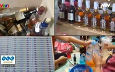 "Sôi động" tiêu thụ rượu giả tại các quán bar, nhà hàng