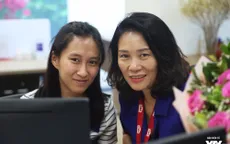 GLTT cùng nhà báo Tạ Bích Loan trước giờ G lễ trao giải VTV Awards 2017