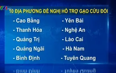10 tỉnh đề nghị hỗ trợ gạo cứu đói Tết Nguyên đán 2017