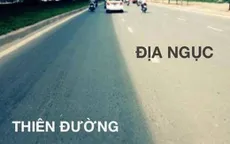 Muôn kiểu chống nắng của người dân TP.HCM