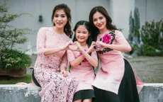 Công thức Đẹp: Bật mí cách chọn áo dài đôi cho mẹ và bé