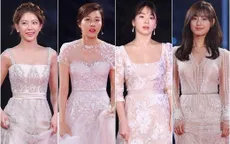 Mặc thời tiết cắt da cắt thịt, sao Hàn vẫn tự tin diện đồ mỏng tang