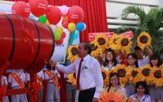 PTTg Trương Hòa Bình dự Lễ khai giảng trường THPT Võ Văn Kiệt (TP.HCM)