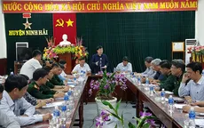 Phó Thủ tướng kiểm tra công tác ứng phó bão tại Khánh Hòa, Ninh Thuận