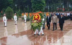 Lãnh đạo tỉnh Đăk Lăk viếng các Anh hùng liệt sỹ