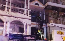 TP.HCM: Cháy ở quận Bình Thạnh, nhiều người bị mắc kẹt