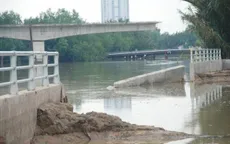 Tìm nguyên nhân vụ bờ kè chống sạt lở bị đổ sập ở TP.HCM