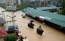 Voi giải cứu hàng trăm người mắc kẹt trong lũ ở Nepal
