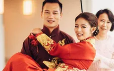 An Dĩ Hiên bác bỏ tin chồng đại gia đã từng kết hôn