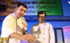 Trình diễn ẩm thực truyền thống Ấn Độ tại Hà Nội