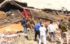 Sập nhà tại Ấn Độ, hàng chục người mắc kẹt