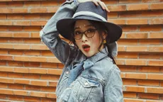 Angela Phương Trinh "chịu chơi" khi đính trang sức lên lông mày