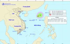 Áp thấp nhiệt đới trên biển Đông có khả năng mạnh thêm