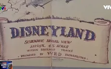 Bản đồ vẽ tay của Walt Disney được bán mức giá kỷ lục
