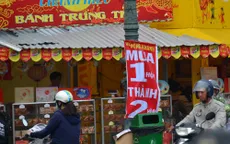 Bánh Trung thu hạ giá sớm