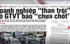 Đề xuất quản lý taxi Hà Nội theo vùng, màu sơn