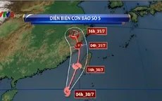 Áp thấp nhiệt đới mạnh lên thành bão số 5