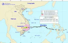 Tâm bão số 12 đã ở trên khu vực Nam Tây Nguyên