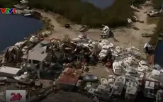 Bão Irma phá hủy 90% nhà cửa tại Florida Keys