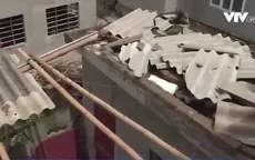 Một người chết, hơn 200 nhà tốc mái ở Nghệ An do bão số 10