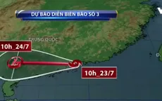 Bão số 3 đi vào đất liền Hong Kong (Trung Quốc)