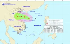 Bão số 4 di chuyển chậm, đổ bộ Thanh Hóa - Quảng Bình vào đêm 25/7