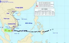 Bão số 16 suy yếu thành áp thấp nhiệt đới