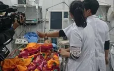 Nhiều nạn nhân vụ sập lan can trường tiểu học đang mê man