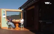 Thụy Điển: Độc đáo thiết kế phòng bếp tự di chuyển