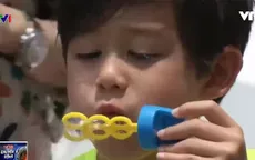 Triển lãm bong bóng xà phòng tại Hong Kong (Trung Quốc)