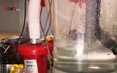 Nhóm học sinh Hà Nội chế tạo thành công máy bắn phá hút bụi công nghiệp
