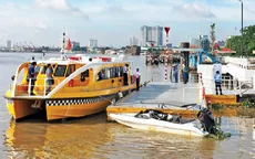 Không bị tắc đường với tuyến bus sông ở TP.HCM