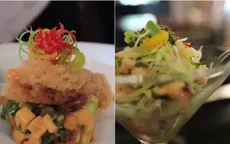 Đổi vị với salad cá hồi và salad cá vược hoa quả nhiệt đới