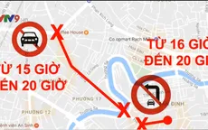 Cấm ô tô trên nhiều tuyến đường ở trung tâm TP.HCM