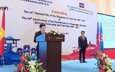 PTTg Phạm Bình Minh dự kỷ niệm Quốc khánh Campuchia lần thứ 64