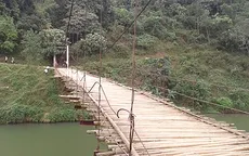 Hiểm họa từ những cây cầu treo xuống cấp