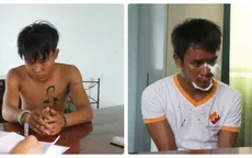 Bình Dương: Bị giật điện thoại, thiếu nữ truy đuổi, đạp ngã hai tên cướp
