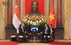 Chủ tịch nước tiếp Thủ tướng Singapore