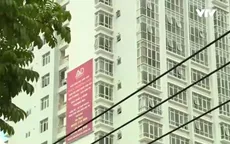 Chưa nghiệm thu, chung cư Ngọc Phương Nam vẫn có người vào ở