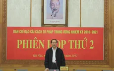 Xây dựng nền tư pháp trong sạch, dân chủ, nghiêm minh, hiện đại