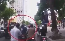 Clip: Dàn cảnh va quệt xe, trộm cắp tài sản khi đi đường